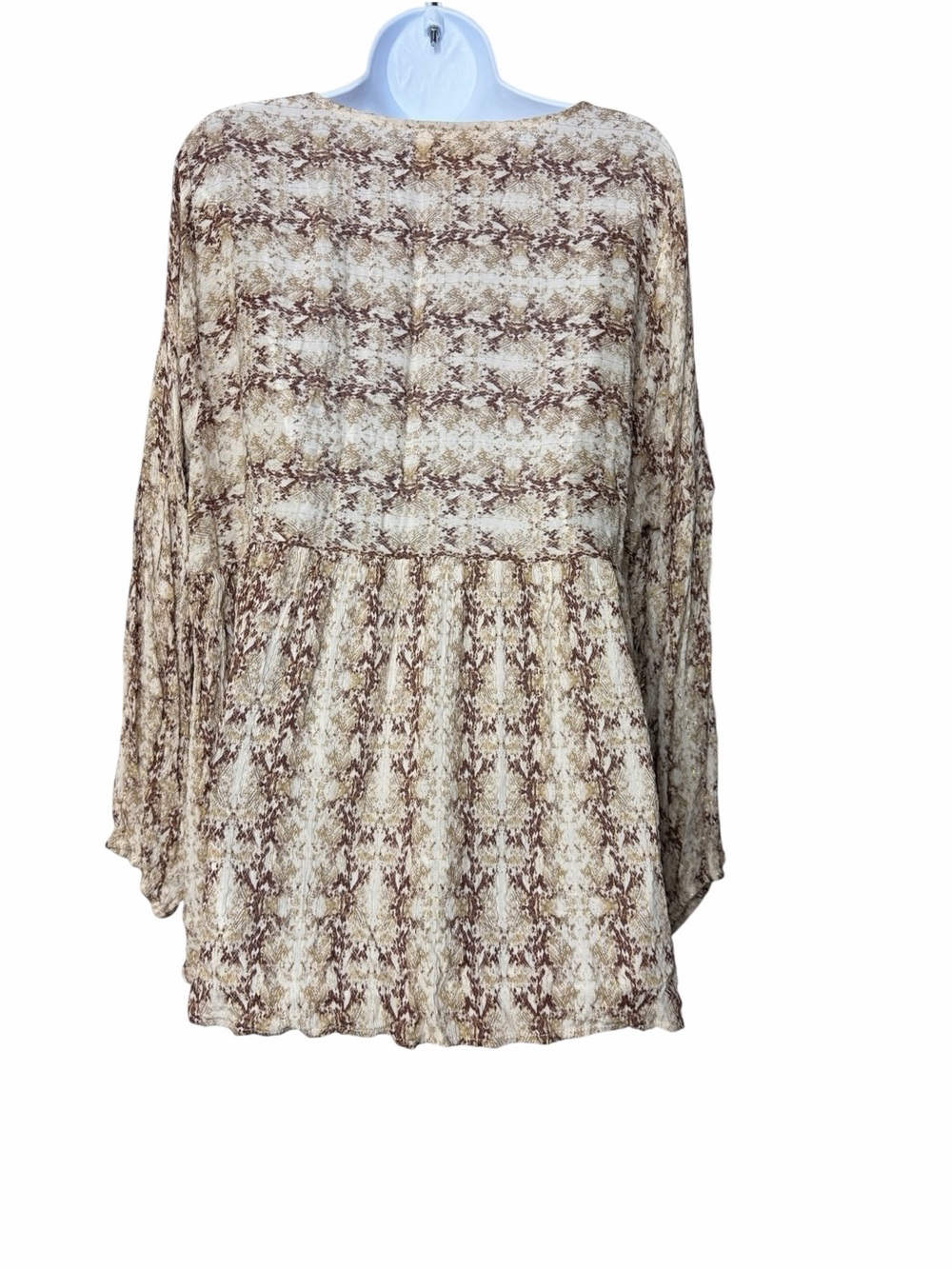 Savanna Jane Embroidered Plus Size 2x Women's Top Floral Boho Peasant - Picture 3 of 6
